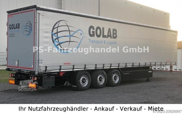 Odprta polprikolica s ponjavo KÖGEL SN24*Standard*CodeXL+Getränke+DC+Altpa+ADR EXII