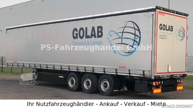 Odprta polprikolica s ponjavo KÖGEL SN24*Standard*CodeXL+Getränke+DC+Altpa+ADR EXII