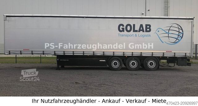 Odprta polprikolica s ponjavo KÖGEL SN24*Standard*CodeXL+Getränke+DC+Altpa+ADR EXII