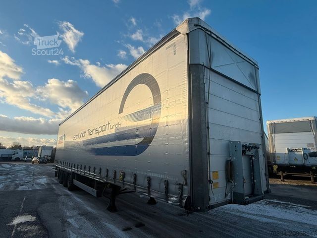 Otevřený návěs s plachtou SCHMITZ CARGOBULL SCB S3 MEGA 2xLift 435/50R19,5 1A Zustand