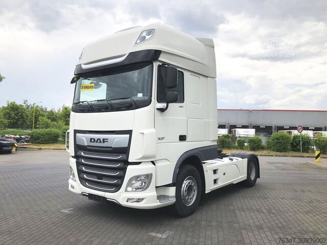 Standard nyergesvontató DAF XF 480 FT SSC, TraXon, ZF Intarder, Standklima