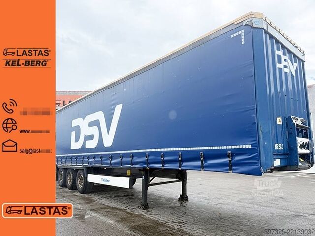 Bīdāmie tentiņi Krone Curtainsider / Planenauflieger