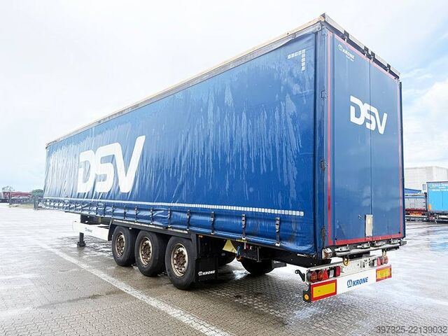 Bīdāmie tentiņi Krone Curtainsider / Planenauflieger