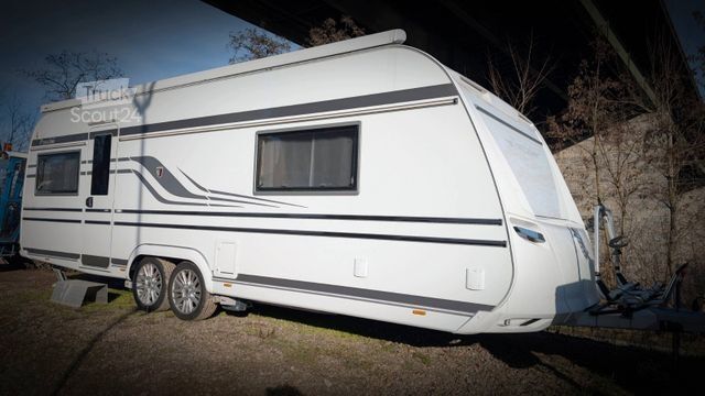 Wohnwagen TABBERT Puccini 685 DF Klima, Alde, Mover, Hy. Stützen