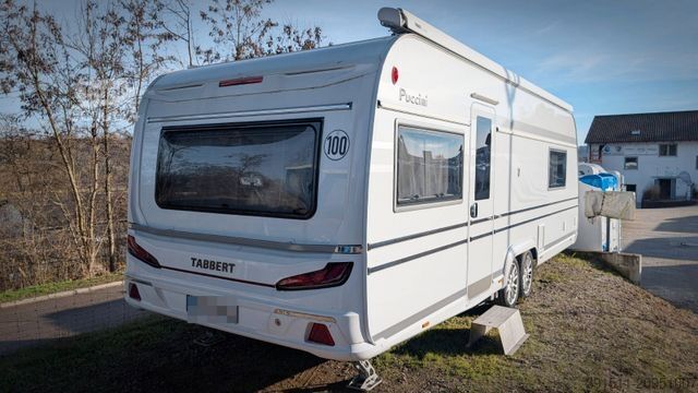 Wohnwagen TABBERT Puccini 685 DF Klima, Alde, Mover, Hy. Stützen