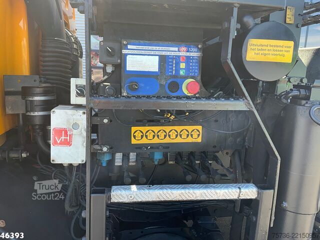 System med krokarm DAF 75 CF 360 HMF 16 Tonmeter laadkraan Just 124.61...