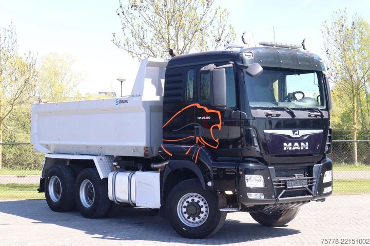 Kipper MAN TGS 26.500 | 6X6 | BIG AXLES | EURO 6