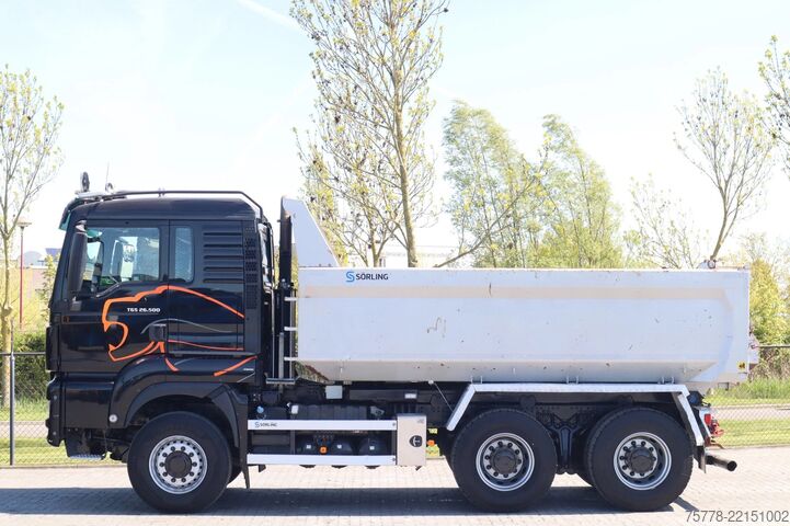Kipper MAN TGS 26.500 | 6X6 | BIG AXLES | EURO 6