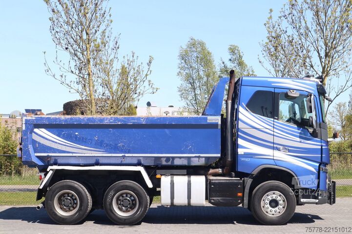 Kipper Volvo FH 16.750 | 6X4 | RETARDER | BIG AXLES | EURO 6