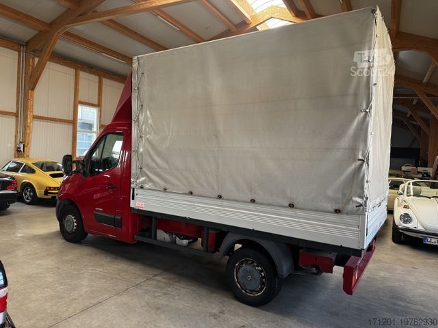 Βαν με κουρτίνα πλευράς RENAULT Master 2.3 HDI L2 Pritsche Plane