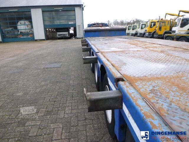 Žemas krautuvas Faymonville 3-axle semi-lowbed trailer 48 t + ramps