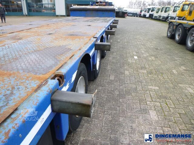 Žemas krautuvas Faymonville 3-axle semi-lowbed trailer 48 t + ramps