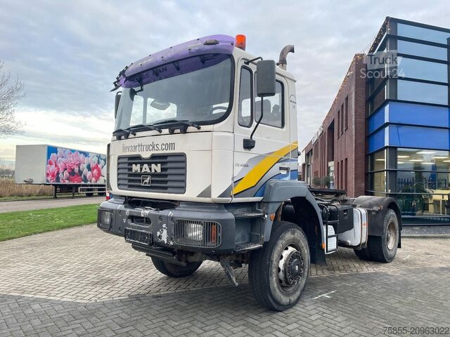 Standaard trekker MAN FE 410 4x4 Full Steel  / PTO - Hydraulics / Man...