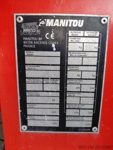 Teleskopska delovna ploščad Manitou 170AETJ L BI