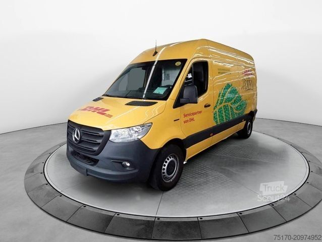 Kastenwagen MERCEDES-BENZ eSprinter 312 DHL Regal KEP-Ausbau