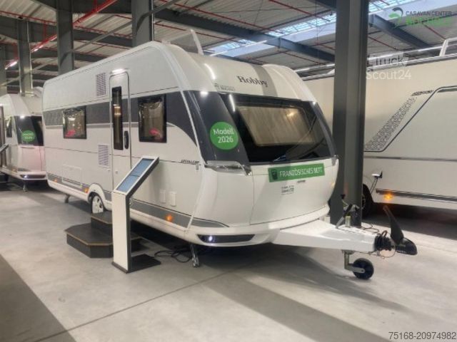 Caravane HOBBY Excellent 495 WFB Modell 2026 / 1800 kg