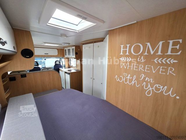 Camping-car semi-intégré DETHLEFFS T 6541 - Festbett - Markise - Solar