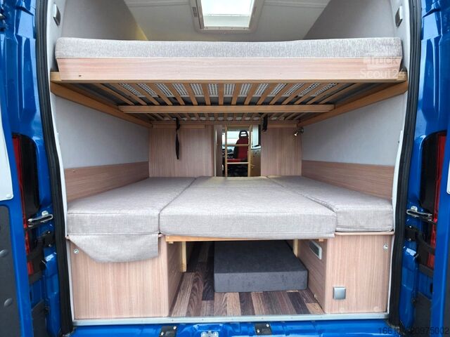 Kastenwagen Wohnmobil / Campervan KNAUS Boxstar Family 600 - 2 x Festbett - Klima -