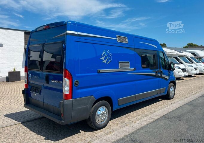 Kastenwagen Wohnmobil / Campervan KNAUS Boxstar Family 600 - 2 x Festbett - Klima -