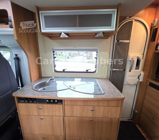Half-integraal camper DETHLEFFS Globe 4 - Hubbett - Stockbetten - Klima