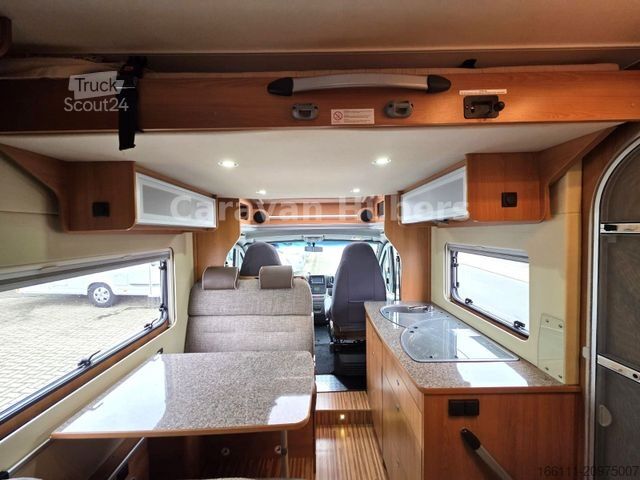Half-integraal camper DETHLEFFS Globe 4 - Hubbett - Stockbetten - Klima