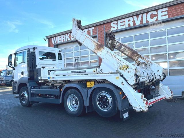 Camião basculante MAN TG-S 26.440 BL 6x2 Absetzkipper Meiller Funk