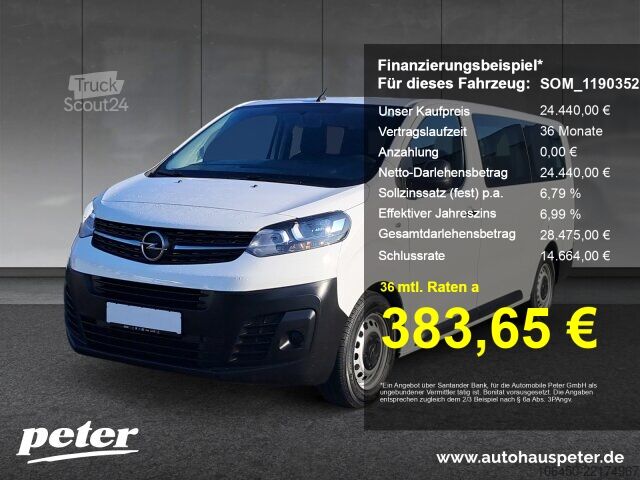 Dostosowany van Opel Vivaro 2.0 D L 9-Sitzer Klima Navi Pro AHK 144PS