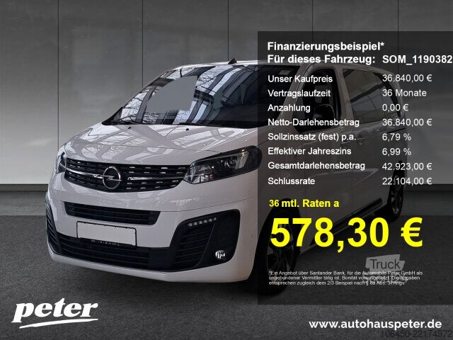 Minibus Opel Zafira Life 2.0 D M Tourer 8-Sitzer Automatik Navi Leder 177PS