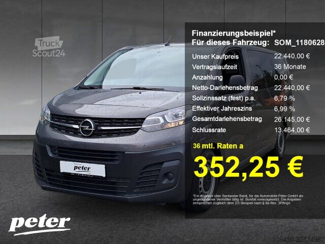 Микробус Opel Vivaro Kombi 1.5 D L 9-Sitzer Klima DAB-Tuner