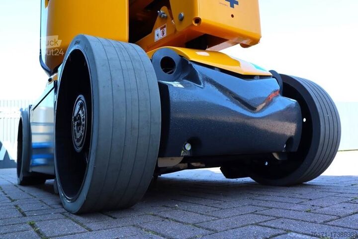 Plate-forme de travail télescopique articulée Haulotte HA12CJ+ Valid inspection, *Guarantee! Electric, 12