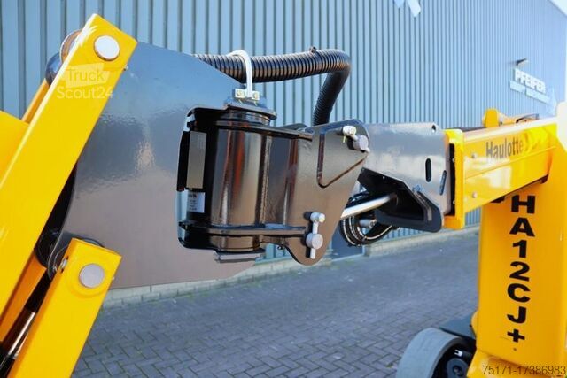Platformă de lucru telescopică articulată Haulotte HA12CJ+ Valid inspection, Electric, 12 m Working H