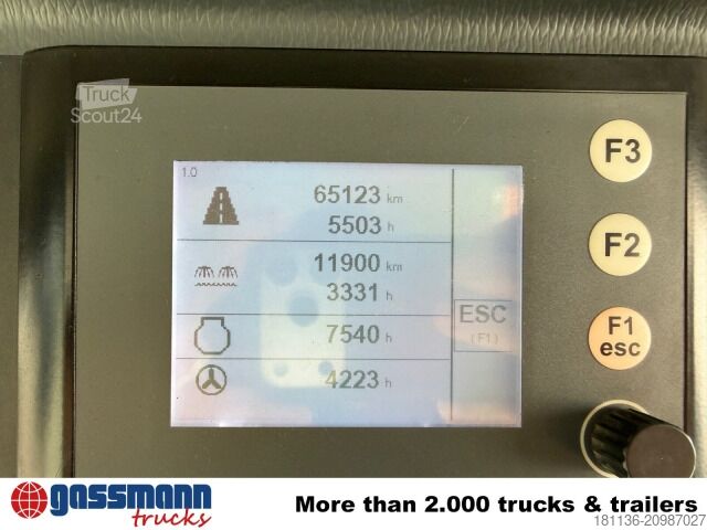 Veegmachine Aebi Schmidt Swingo 200+, 4-Rad-Lenkung, 50km/h