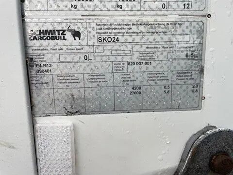 Transporte refrigerado/congelado Schmitz Cargobull SK024L ,Vector  ,SAF assen,260 cm hoog