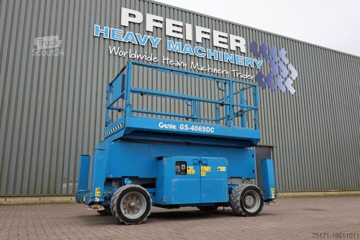 Scherenhebebühne Genie GS4069 Electric, 14m Working Height, 363kg Capacit