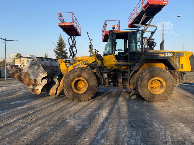 Oplader KOMATSU WA 480-6