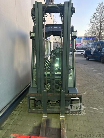 Voorlader vorkheftruck Linde E16C-01