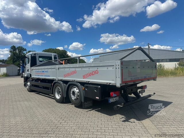 Tovornjak s ploščadjo MAN TGS 26.330 / 6x2-4 / Stahltransporte / Lift Lenk