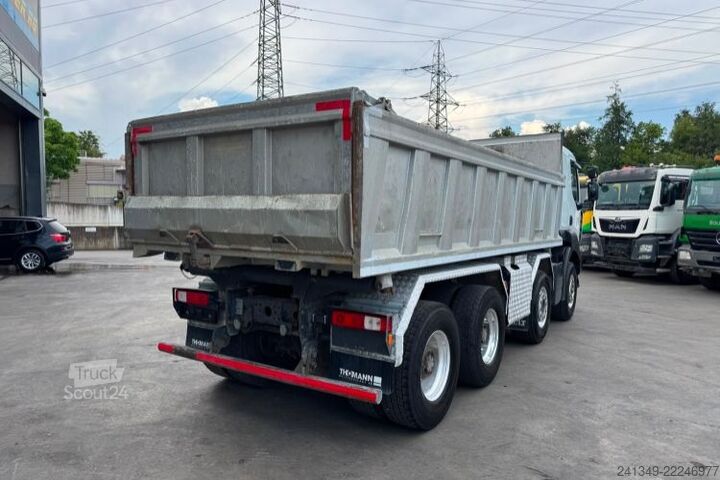 Camion benne RENAULT Kerax 520 8x4 Stahlkipper 2 Seiten