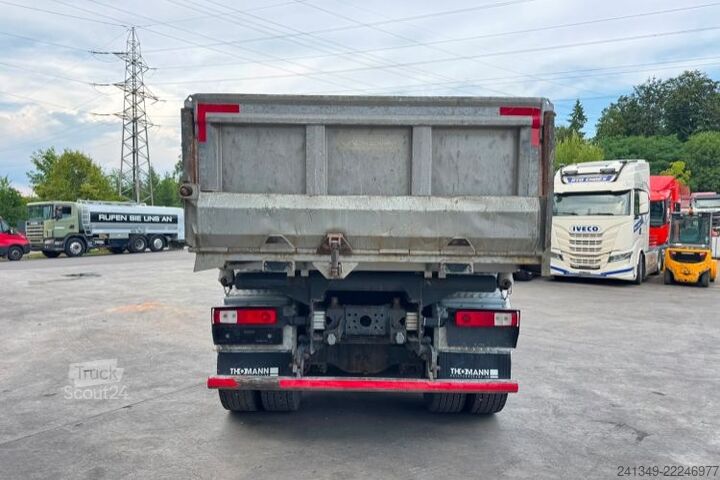 Camion benne RENAULT Kerax 520 8x4 Stahlkipper 2 Seiten