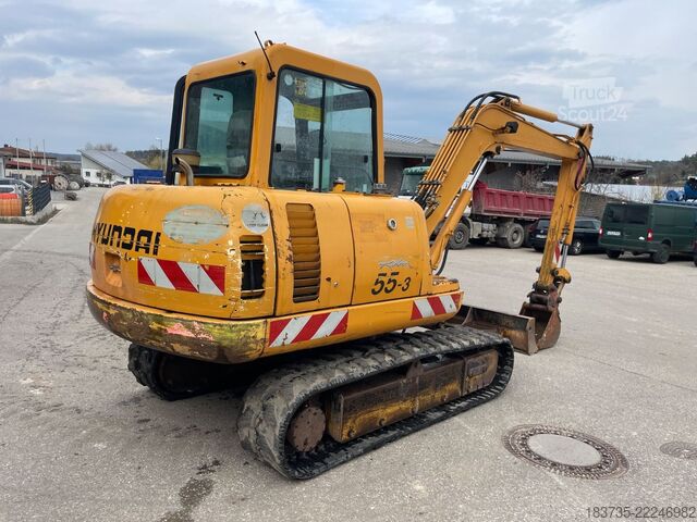Minibagr HYUNDAI Robex 55-3