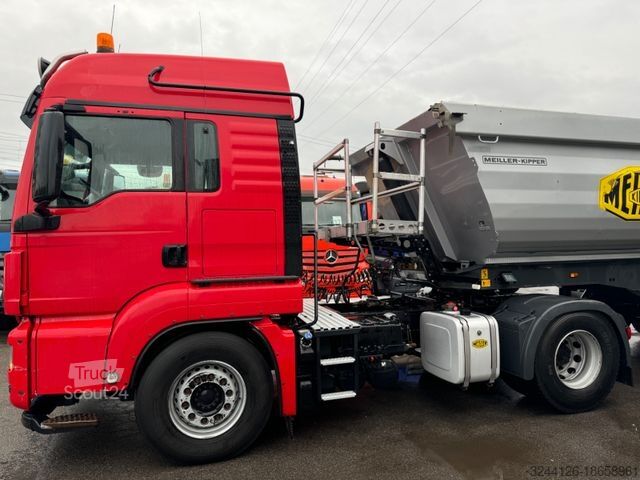 Štandardný ťahač MAN TGX 18.480 BLS Intarder Kipphydraulik LX German