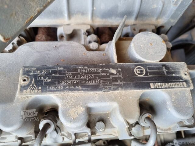 Aggregaat Atlas Copco QAX 20Kva