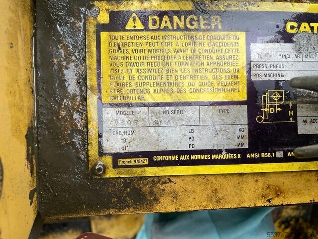 Forklift Caterpillar V80 E