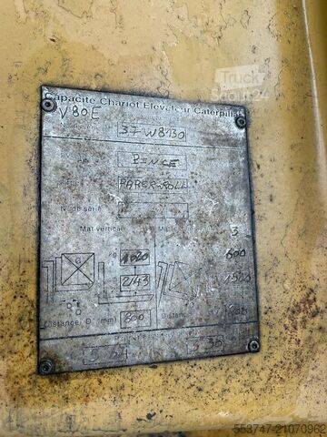 Forklift Caterpillar V80 E