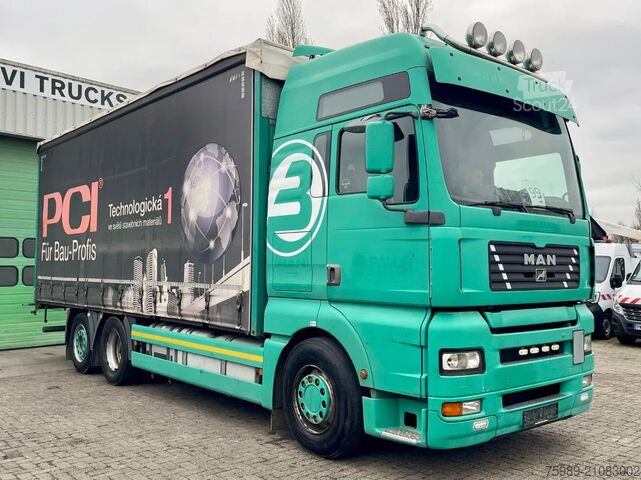 Schuifzeil MAN TGA 26.410 6x2,TOP state! , RETARDER,  FRIGO