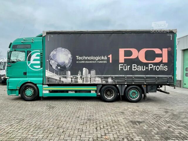 Schuifzeil MAN TGA 26.410 6x2,TOP state! , RETARDER,  FRIGO