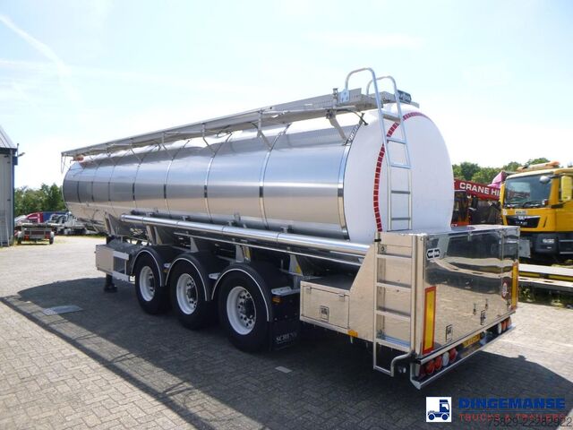 резервоар Van Hool Food tank inox 28.5 m3 / 3 comp