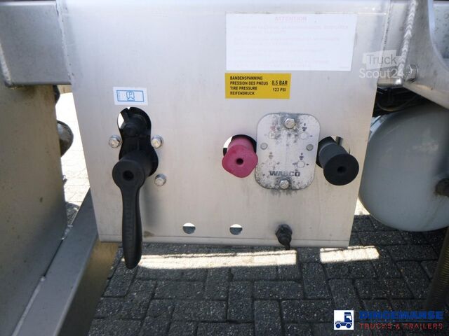 резервоар Van Hool Food tank inox 28.5 m3 / 3 comp