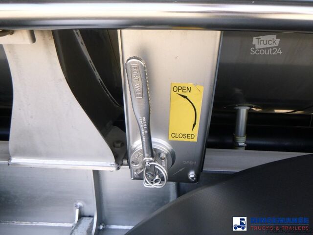 резервоар Van Hool Food tank inox 28.5 m3 / 3 comp