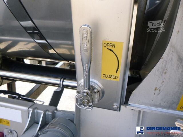 резервоар Van Hool Food tank inox 28.5 m3 / 3 comp